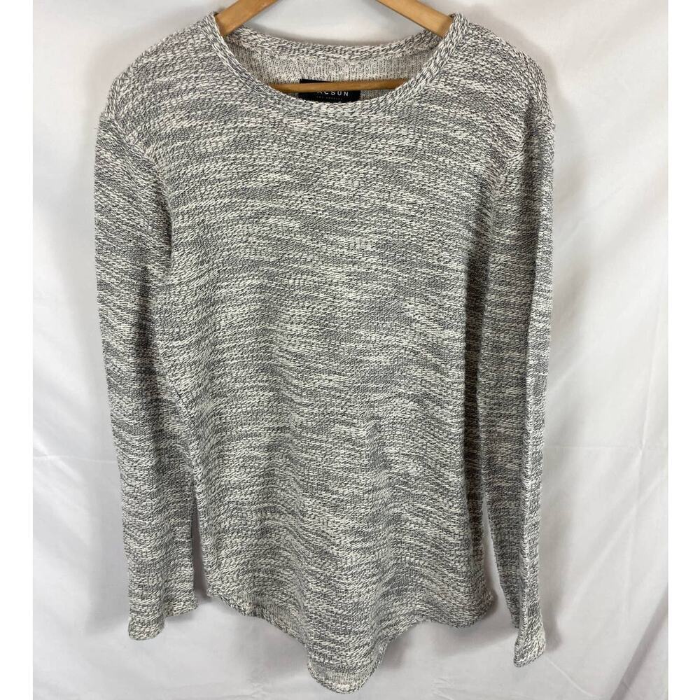 PacSun Marled Knit Longer Fit Grey sweater Size Small